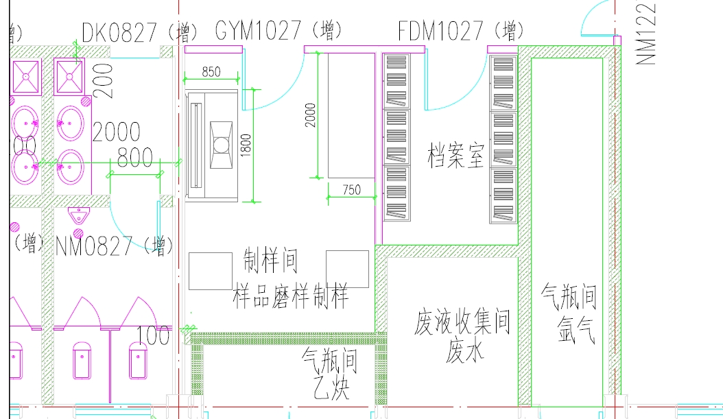 實驗室房間設計